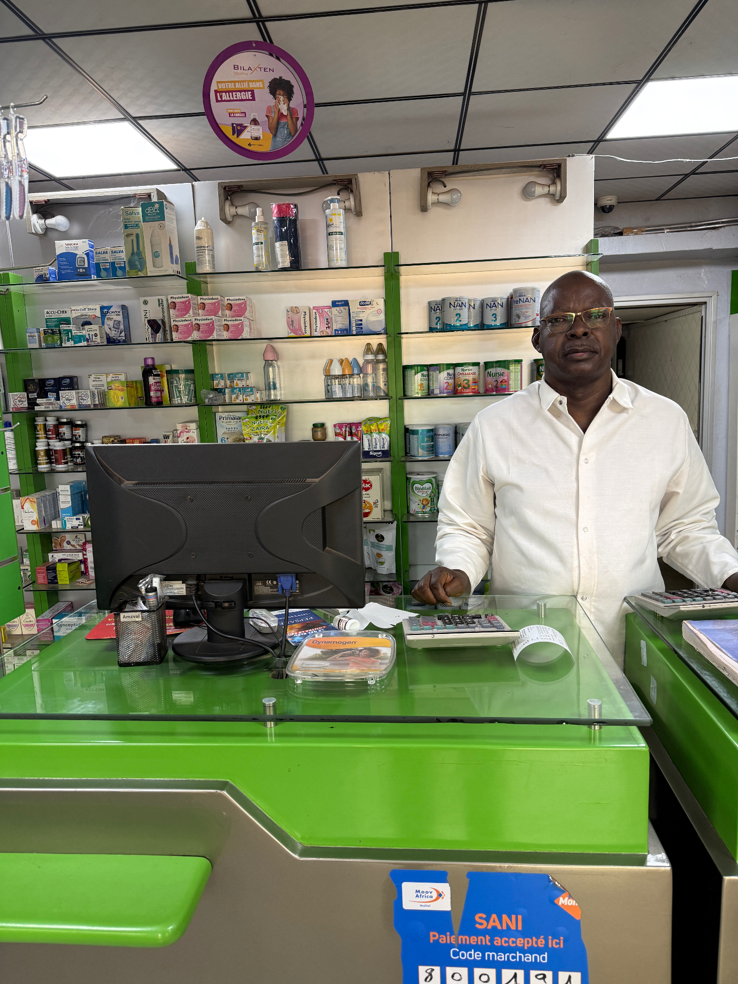 Dr Abdou Diaty Touré, pharmacien titulaire de la Pharmacie Le Faguibine